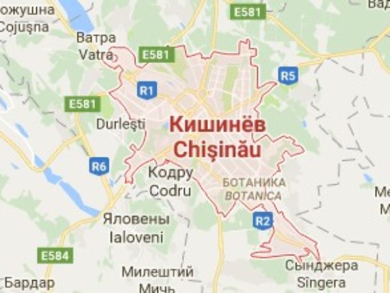 Карта кишинева центр