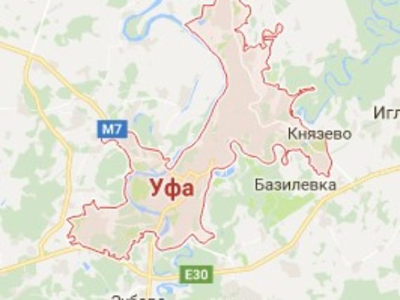 Базилеевка в уфе карта