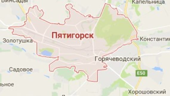 Погода в пятигорске карта